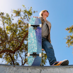 Skate Estrela brilhante de galáxias de gradiente moderno