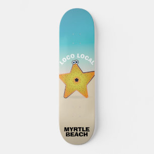 Skate Estrela do mar do Local do louco