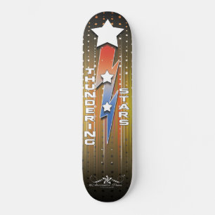 Skate Estrelas Branqueadoras