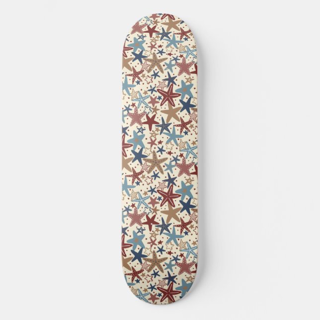 Skate Estrelas e Faixas (Frente)