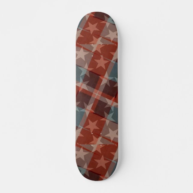 Skate Estrelas e Stripes (Frente)