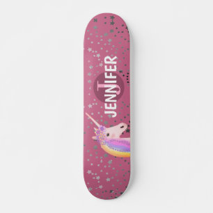 Skate Estrelas Fantásticas de Rosa Rosa Rosa Rosa Bonit