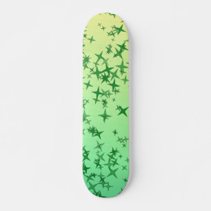 Skate Estrelas verdes