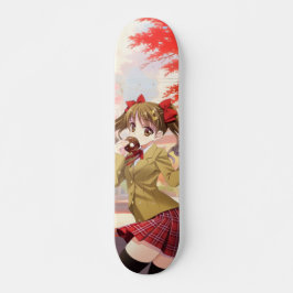 Skate Étudiante Animé Japonais