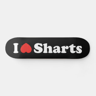 Skate Eu Amo Sharts