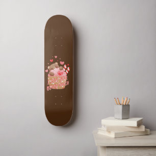 Skate EU AMO VOCÊ BEARY MUITO dia de os namorados engraç