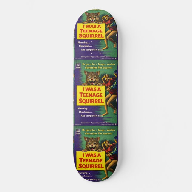 Skate Eu Era uma Paródia de Esquilo Adolescente (Frente)