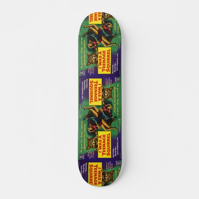 Skate Eu Era uma Paródia de Esquilo Adolescente (Frente)