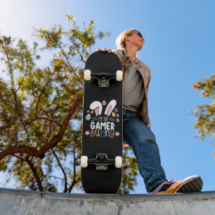 Skate Eu Sou O Coelho Gamer De Jogos De Páscoa Combinand