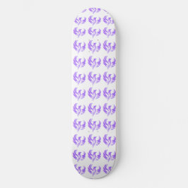 Skate Eu Sou Pássaro de Fogo Chama Violeta - Feminino Sa