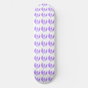 Skate Eu Sou Pássaro de Fogo Chama Violeta - Feminino Sa