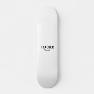 Skate Eu sou professor Collegeadicionar seu nome SMS sim