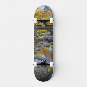 Skate EUA, Oregon, Ashland, Parque Lithia. Outono