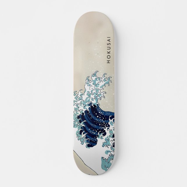 Skate Excelente Wave do Texto Personalizado Kanagawa (Frente)