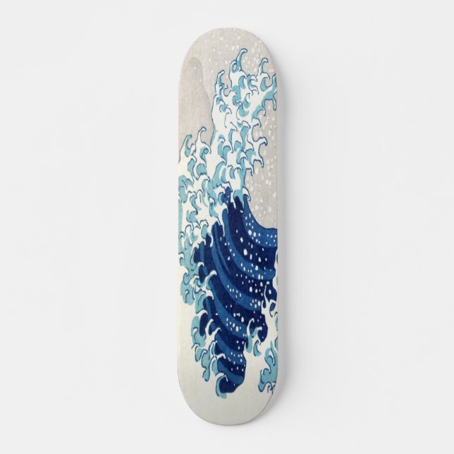 Skate Excelente Wave Off Kanagawa Hokusai Fine Art (Frente)