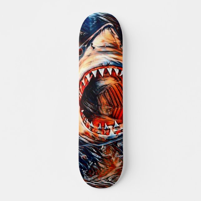 Skate Excelente White Killer Element Custom Pro Park Con (Frente)