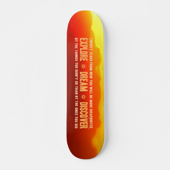 Skate Explore. Sonho. Descubra. (Frente)