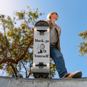 Skate F Você Musk Trucker Hat