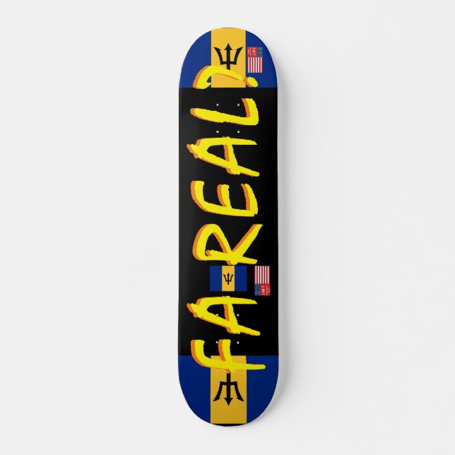 Skate FA REAL JMT BARB 7, 3/4 pol. (Frente)