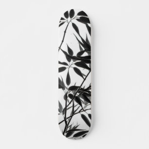 Skate Fábrica de Bambu preto e branco