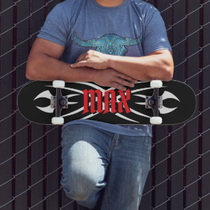 Skate Faça seu próprio design de monograma de tatuagem p