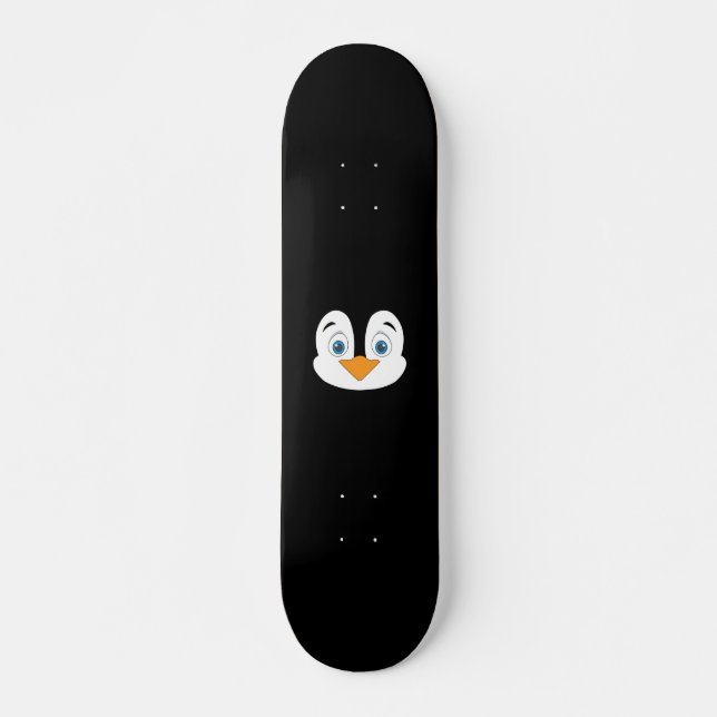 Skate Face de Pinguim Bonito (Frente)