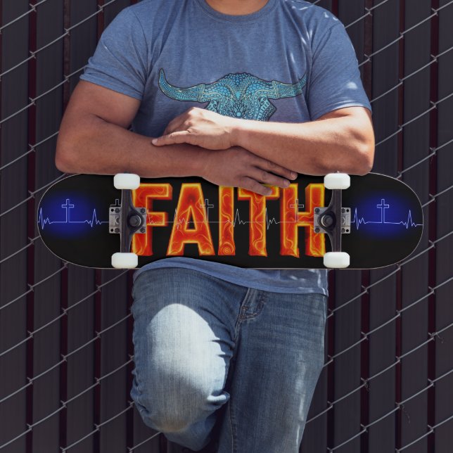 Skate Faith Cross Heartbeat (Ao ar livre 3)