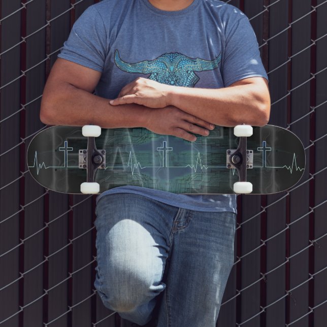 Skate Faith Cross Heartbeat (Ao ar livre 3)