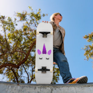Skate Fantasia Unicórnio Rosa Fofo