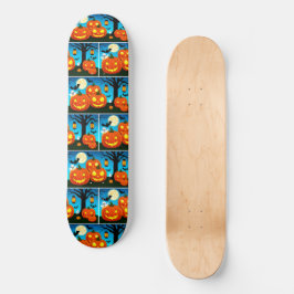 Skate Fantasmas de Halloween, Pumpkins, Morcegos