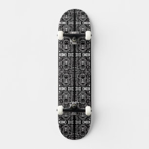 Skate Faraó Tut rei alfabeto hieróglifo egípcio