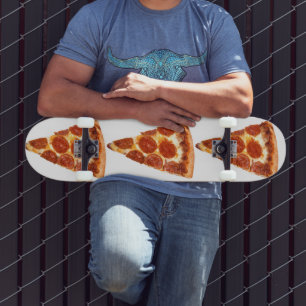 Skate Fatia de pizza de pepperoni clássica da SlipperyJo