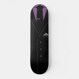 Skate Fato preto elegante - Adicione seu nome