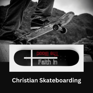 Skate Fé Na Cruz Cristã Sanguínea