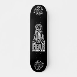 Skate "FEAR MAKER – Caveira de Grito de Horror Deck de S