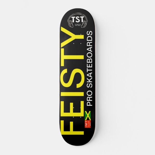 SKATE FEISTY SKATEBOARDS / JMT EUA (Frente)