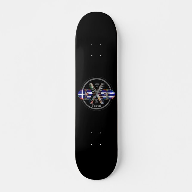 Skate Feito na Grécia de 1975 (Frente)