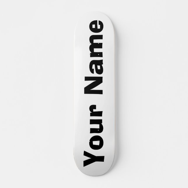 Skate feito sob encomenda (Frente)