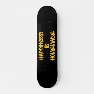 Skate FELICIDADE É A citação inspiradora de HomemADE