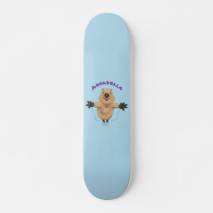 Skate Feliz design de desenho de quokka