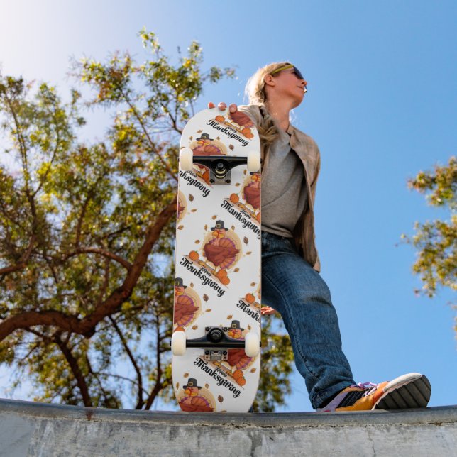 Skate Feliz Dia de Ação de Graças (Ao ar livre 1)