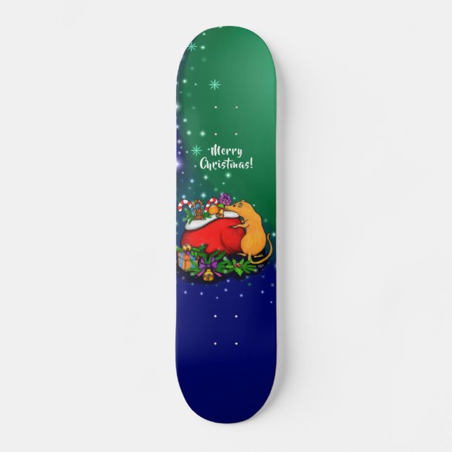 Skate Feliz Natal com Rat Prince (Frente)