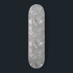 Skate Fern em preto e branco<br><div class="desc">Padrão de férn vetor pintado à mão.</div>