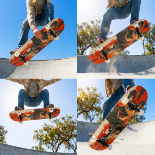 Skate "Fetch" Bulldog Francês 7 3/4"