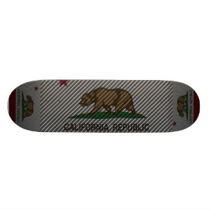 Skate Fibra do carbono de Califórnia