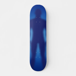 Skate Figura em silhueta