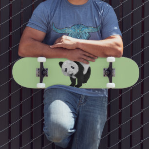 Skate Filhote de Panda Verde
