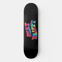 Skate FIQUE EM TRIPPY motivacional e inspiracional