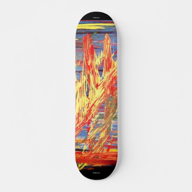 skate "Fire Dance" (Frente)
