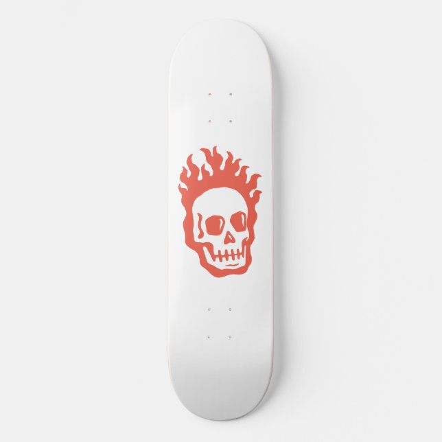 Skate Fire Skull (Frente)